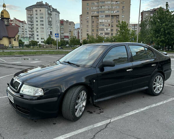 Черный Шкода Октавия, объемом двигателя 1.78 л и пробегом 242 тыс. км за 5700 $, фото 9 на Automoto.ua