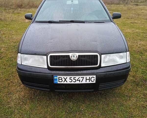 Черный Шкода Октавия, объемом двигателя 1.6 л и пробегом 410 тыс. км за 3200 $, фото 1 на Automoto.ua