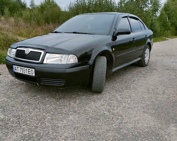 Чорний Шкода Октавія, об'ємом двигуна 1.6 л та пробігом 163 тис. км за 4800 $, фото 1 на Automoto.ua
