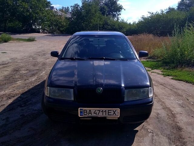 Черный Шкода Октавия, объемом двигателя 2 л и пробегом 400 тыс. км за 3850 $, фото 1 на Automoto.ua
