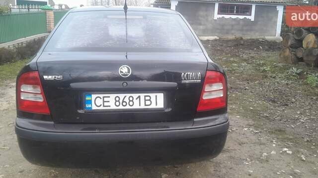 Черный Шкода Октавия, объемом двигателя 1.6 л и пробегом 278 тыс. км за 3800 $, фото 3 на Automoto.ua