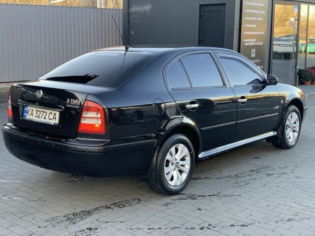 Черный Шкода Октавия, объемом двигателя 1.6 л и пробегом 358 тыс. км за 4300 $, фото 5 на Automoto.ua