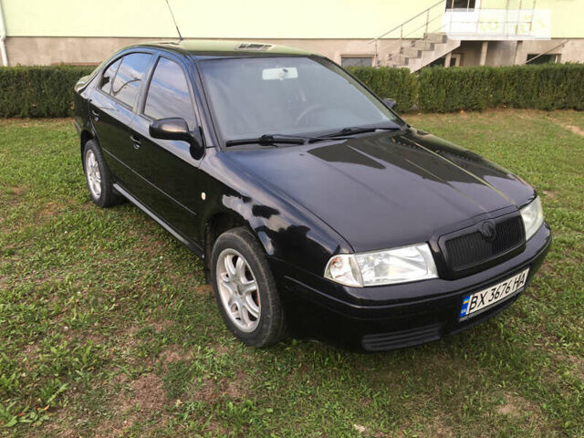 Черный Шкода Октавия, объемом двигателя 1.6 л и пробегом 165 тыс. км за 4700 $, фото 5 на Automoto.ua