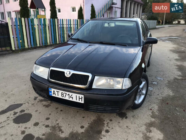 Чорний Шкода Октавія, об'ємом двигуна 1.6 л та пробігом 224 тис. км за 4500 $, фото 1 на Automoto.ua