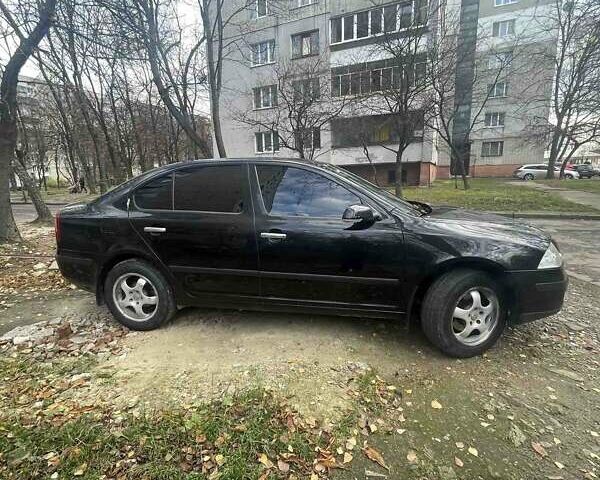 Черный Шкода Октавия, объемом двигателя 1.6 л и пробегом 215 тыс. км за 5350 $, фото 12 на Automoto.ua