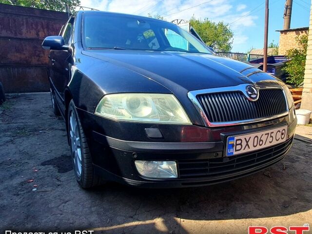Черный Шкода Октавия, объемом двигателя 2 л и пробегом 262 тыс. км за 7000 $, фото 1 на Automoto.ua