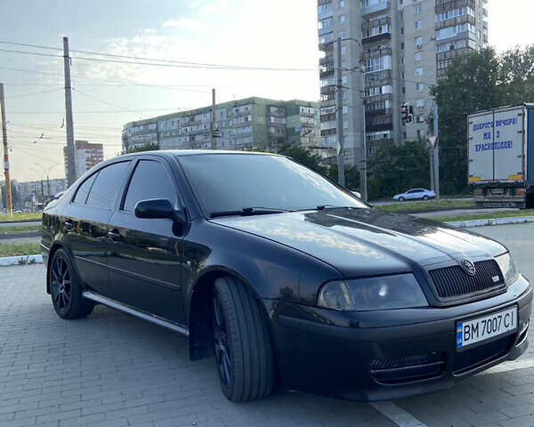 Черный Шкода Октавия, объемом двигателя 1.8 л и пробегом 273 тыс. км за 8800 $, фото 7 на Automoto.ua