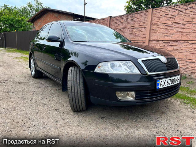 Черный Шкода Октавия, объемом двигателя 2 л и пробегом 280 тыс. км за 6200 $, фото 1 на Automoto.ua