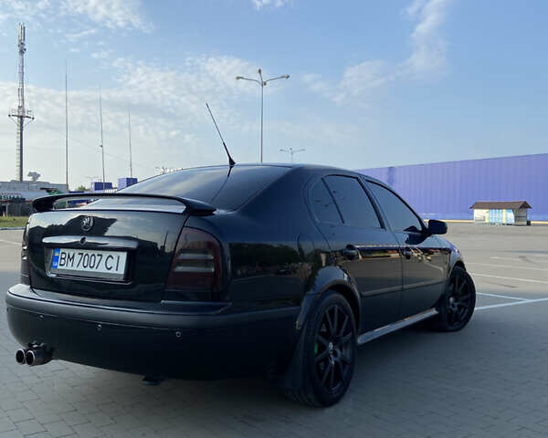 Черный Шкода Октавия, объемом двигателя 1.8 л и пробегом 273 тыс. км за 8800 $, фото 4 на Automoto.ua