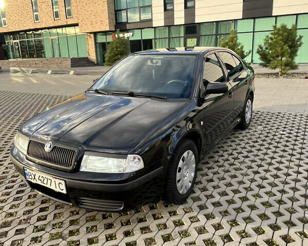 Чорний Шкода Октавія, об'ємом двигуна 1.6 л та пробігом 244 тис. км за 5700 $, фото 8 на Automoto.ua
