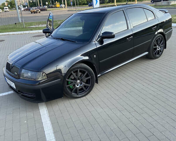 Черный Шкода Октавия, объемом двигателя 1.8 л и пробегом 273 тыс. км за 8800 $, фото 6 на Automoto.ua