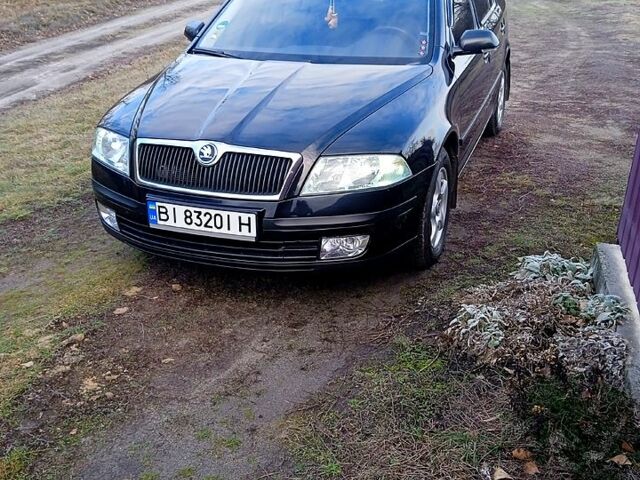 Чорний Шкода Октавія, об'ємом двигуна 16 л та пробігом 196 тис. км за 6500 $, фото 1 на Automoto.ua