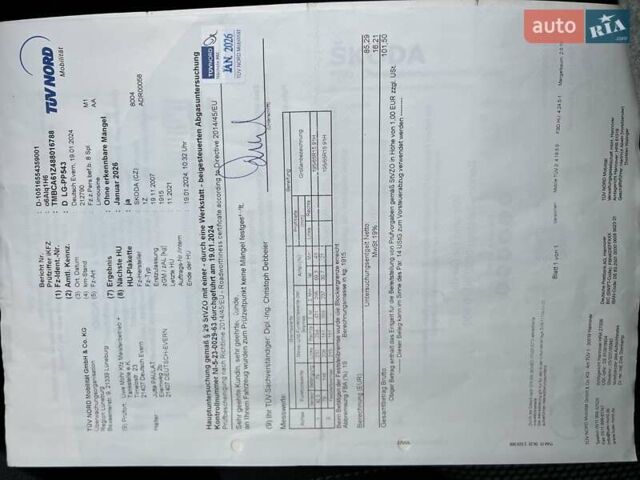 Черный Шкода Октавия, объемом двигателя 1.6 л и пробегом 220 тыс. км за 7500 $, фото 24 на Automoto.ua