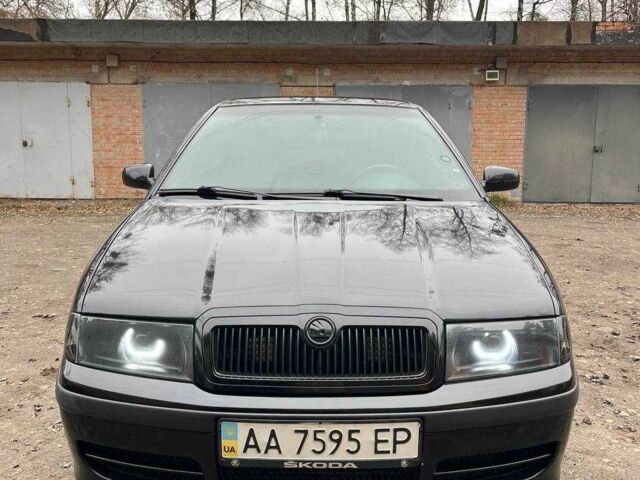 Чорний Шкода Октавія, об'ємом двигуна 1.8 л та пробігом 265 тис. км за 7000 $, фото 1 на Automoto.ua
