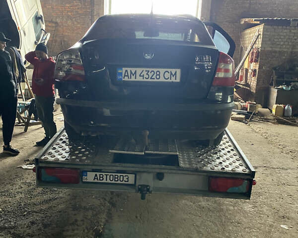 Черный Шкода Октавия, объемом двигателя 1.9 л и пробегом 100 тыс. км за 1700 $, фото 2 на Automoto.ua