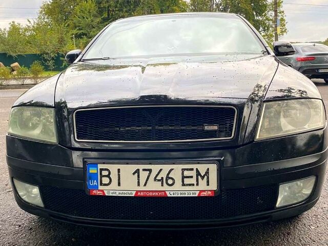 Чорний Шкода Октавія, об'ємом двигуна 2 л та пробігом 230 тис. км за 5600 $, фото 1 на Automoto.ua