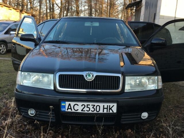 Чорний Шкода Октавія, об'ємом двигуна 1.6 л та пробігом 285 тис. км за 4400 $, фото 1 на Automoto.ua