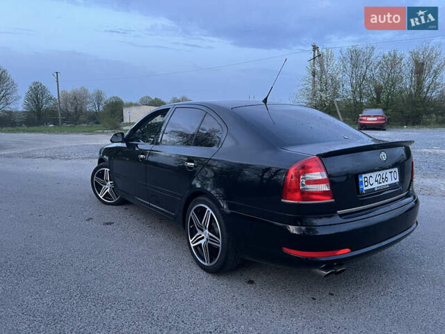 Черный Шкода Октавия, объемом двигателя 1.8 л и пробегом 210 тыс. км за 6299 $, фото 2 на Automoto.ua