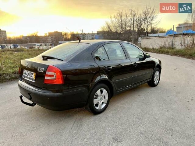 Черный Шкода Октавия, объемом двигателя 1.6 л и пробегом 220 тыс. км за 7500 $, фото 7 на Automoto.ua