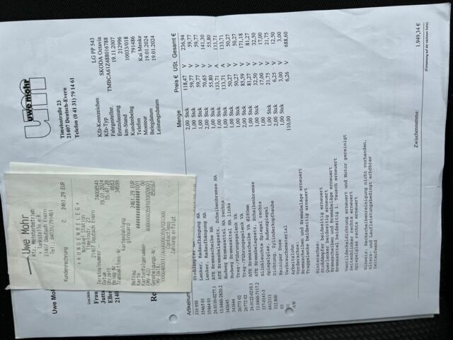 Чорний Шкода Октавія, об'ємом двигуна 1.6 л та пробігом 220 тис. км за 7500 $, фото 17 на Automoto.ua