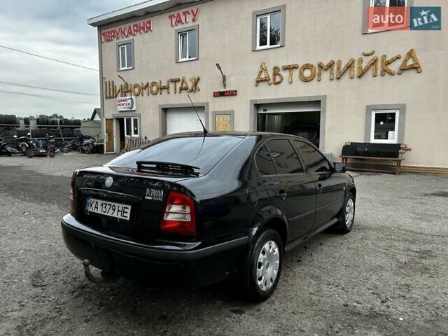 Черный Шкода Октавия, объемом двигателя 1.6 л и пробегом 221 тыс. км за 7300 $, фото 7 на Automoto.ua