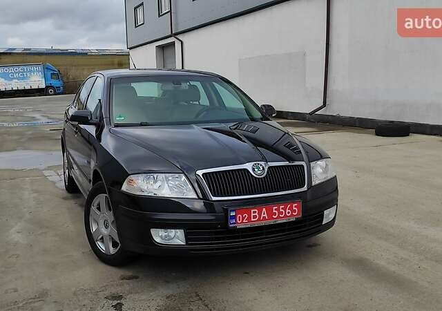 Черный Шкода Октавия, объемом двигателя 1.6 л и пробегом 218 тыс. км за 6999 $, фото 74 на Automoto.ua