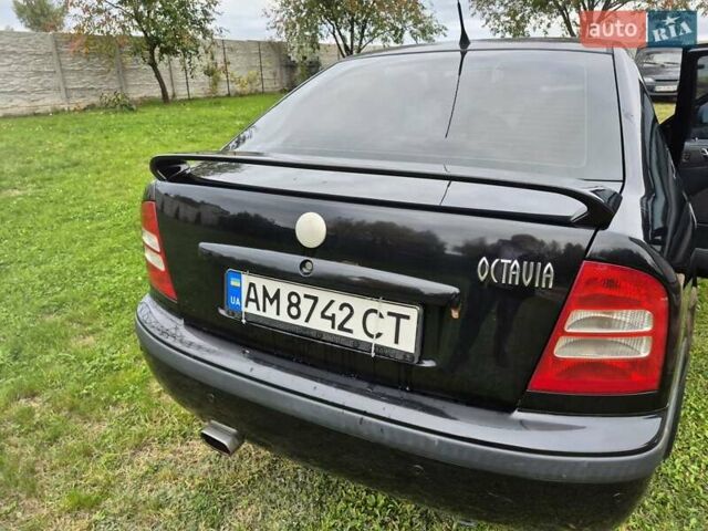Черный Шкода Октавия, объемом двигателя 1.78 л и пробегом 330 тыс. км за 7000 $, фото 3 на Automoto.ua