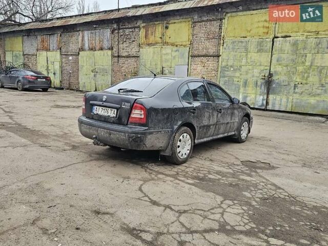 Черный Шкода Октавия, объемом двигателя 1.6 л и пробегом 210 тыс. км за 2350 $, фото 8 на Automoto.ua