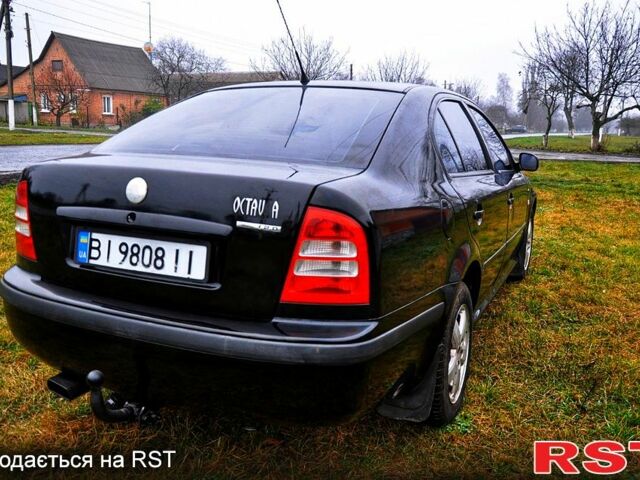Чорний Шкода Октавія, об'ємом двигуна 1.8 л та пробігом 220 тис. км за 4500 $, фото 6 на Automoto.ua