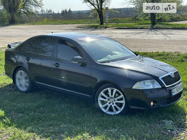 Чорний Шкода Октавія, об'ємом двигуна 2 л та пробігом 200 тис. км за 5500 $, фото 1 на Automoto.ua