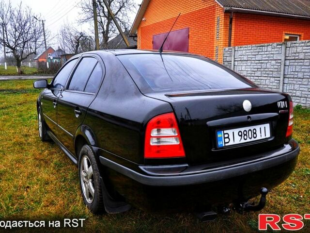 Чорний Шкода Октавія, об'ємом двигуна 1.8 л та пробігом 220 тис. км за 4500 $, фото 3 на Automoto.ua