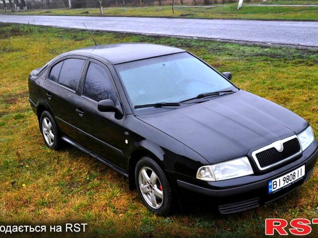 Чорний Шкода Октавія, об'ємом двигуна 1.8 л та пробігом 220 тис. км за 4500 $, фото 2 на Automoto.ua