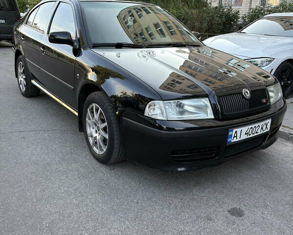 Черный Шкода Октавия, объемом двигателя 1.78 л и пробегом 348 тыс. км за 6000 $, фото 1 на Automoto.ua