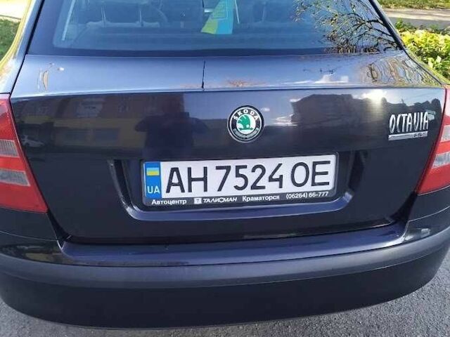 Черный Шкода Октавия, объемом двигателя 2 л и пробегом 139 тыс. км за 7500 $, фото 1 на Automoto.ua