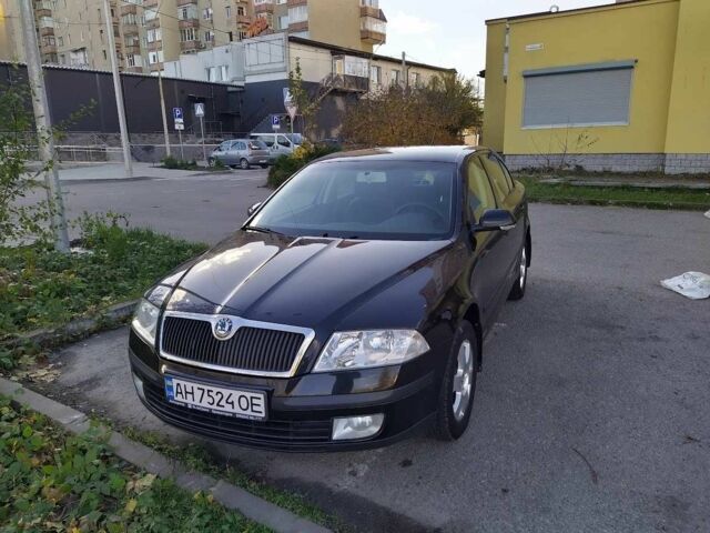 Черный Шкода Октавия, объемом двигателя 2 л и пробегом 139 тыс. км за 7500 $, фото 9 на Automoto.ua