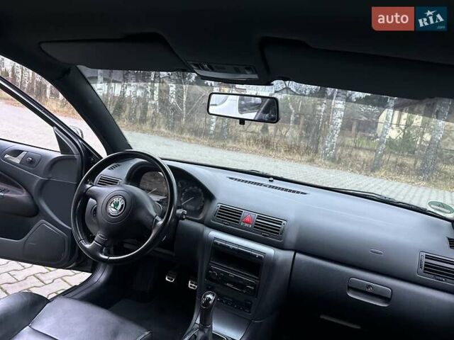 Черный Шкода Октавия, объемом двигателя 1.8 л и пробегом 164 тыс. км за 7500 $, фото 8 на Automoto.ua