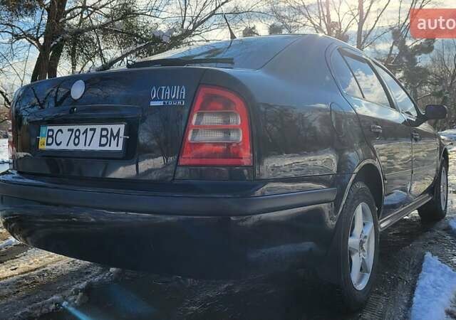 Черный Шкода Октавия, объемом двигателя 1.6 л и пробегом 230 тыс. км за 4800 $, фото 13 на Automoto.ua