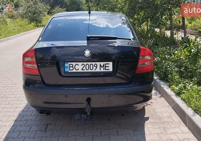 Черный Шкода Октавия, объемом двигателя 2 л и пробегом 250 тыс. км за 6600 $, фото 1 на Automoto.ua