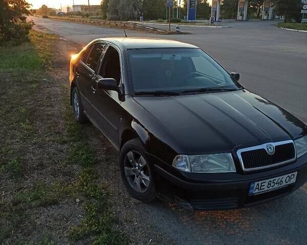 Чорний Шкода Октавія, об'ємом двигуна 1.6 л та пробігом 246 тис. км за 4800 $, фото 1 на Automoto.ua