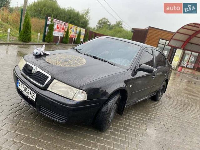 Чорний Шкода Октавія, об'ємом двигуна 1.6 л та пробігом 200 тис. км за 3800 $, фото 1 на Automoto.ua