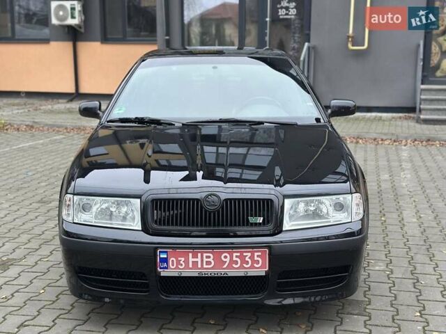 Черный Шкода Октавия, объемом двигателя 1.8 л и пробегом 164 тыс. км за 7500 $, фото 2 на Automoto.ua