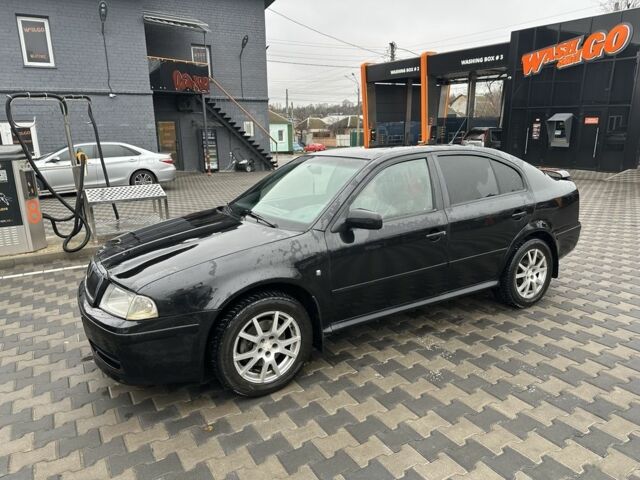Чорний Шкода Октавія, об'ємом двигуна 1.8 л та пробігом 286 тис. км за 4800 $, фото 1 на Automoto.ua