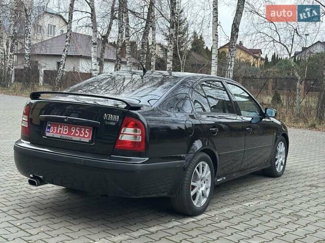Черный Шкода Октавия, объемом двигателя 1.8 л и пробегом 164 тыс. км за 7500 $, фото 3 на Automoto.ua