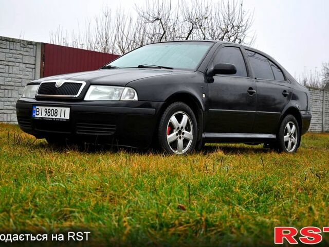 Чорний Шкода Октавія, об'ємом двигуна 1.8 л та пробігом 220 тис. км за 4500 $, фото 1 на Automoto.ua