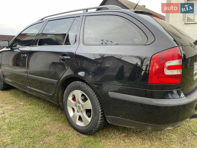 Черный Шкода Октавия, объемом двигателя 1.8 л и пробегом 213 тыс. км за 6800 $, фото 10 на Automoto.ua