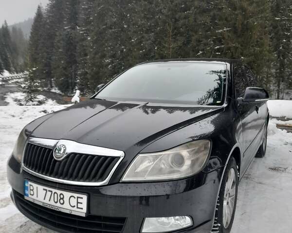 Черный Шкода Октавия, объемом двигателя 1.6 л и пробегом 239 тыс. км за 7700 $, фото 2 на Automoto.ua