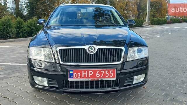 Черный Шкода Октавия, объемом двигателя 1.6 л и пробегом 145 тыс. км за 9250 $, фото 6 на Automoto.ua