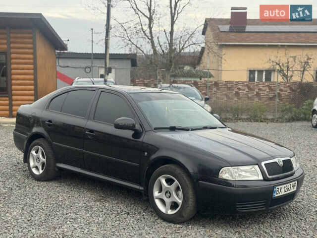 Черный Шкода Октавия, объемом двигателя 1.6 л и пробегом 173 тыс. км за 6700 $, фото 7 на Automoto.ua
