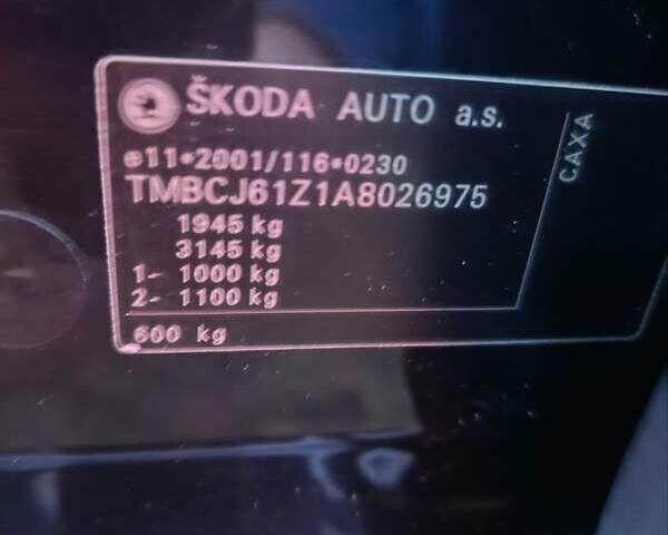 Черный Шкода Октавия, объемом двигателя 1.4 л и пробегом 165 тыс. км за 8250 $, фото 8 на Automoto.ua