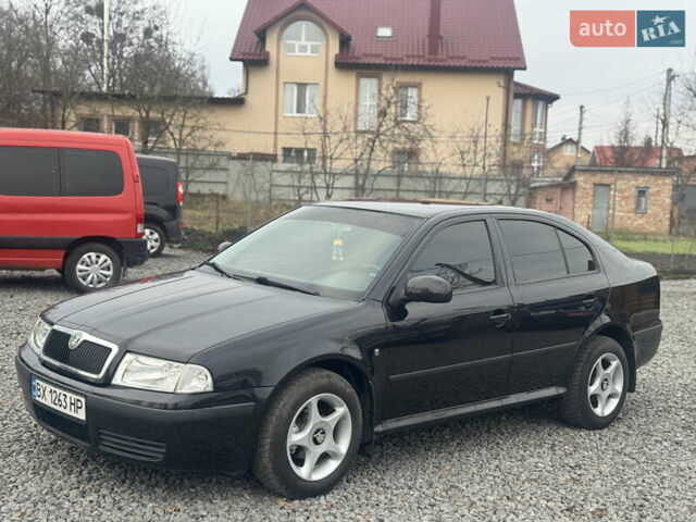 Черный Шкода Октавия, объемом двигателя 1.6 л и пробегом 173 тыс. км за 6700 $, фото 6 на Automoto.ua
